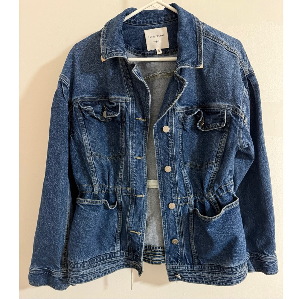 Habitual Women's Oversized Denim Jacket